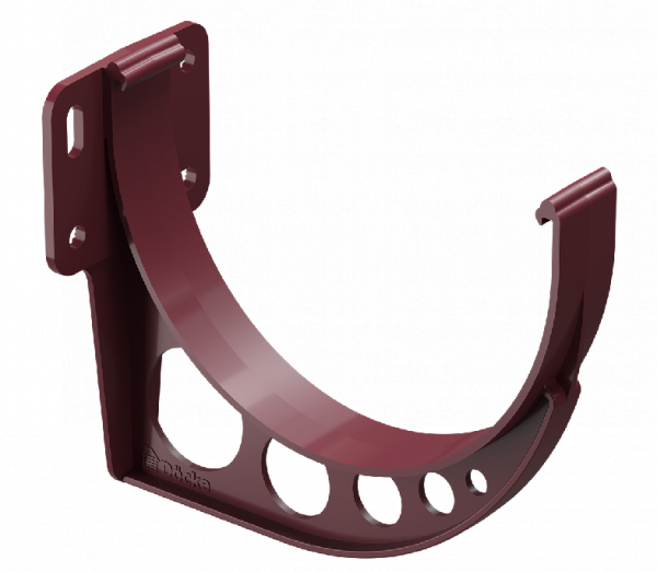 Кронштейн желоба ПВХ Docke STANDART красный купить в Стерлитамаке