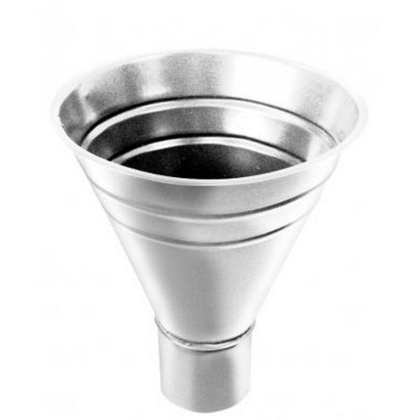 Водосток Grand Line 125x90 – Воронка водосборная RAL 9003 купить в Стерлитамаке