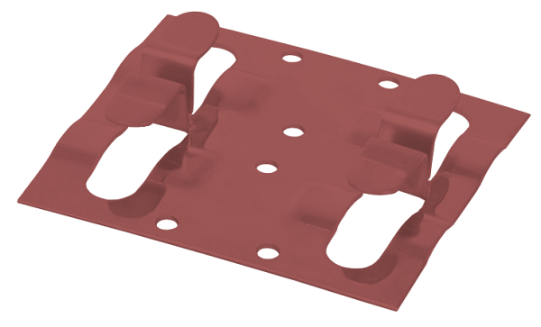 Кляймер рядный Grinder для монтажа наличника красный купить в Стерлитамаке