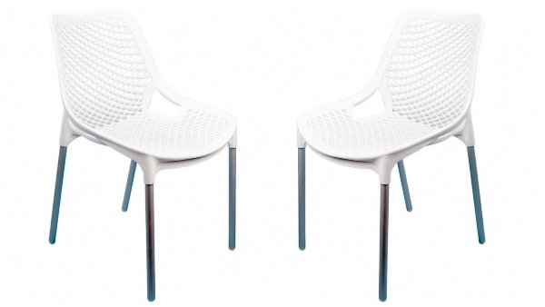 Стулья для уличных кафе белые купить в Стерлитамаке