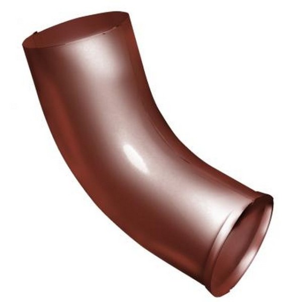 Водосток Grand Line 125x90 – Колено сливное RAL 8004 купить в Стерлитамаке