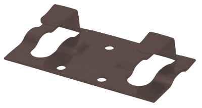 Кляймер стартовый Grinder для монтажа наличника коричневый