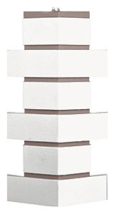 Угол T-Сайдинг - Кирпич Модерн Белый купить в Стерлитамаке