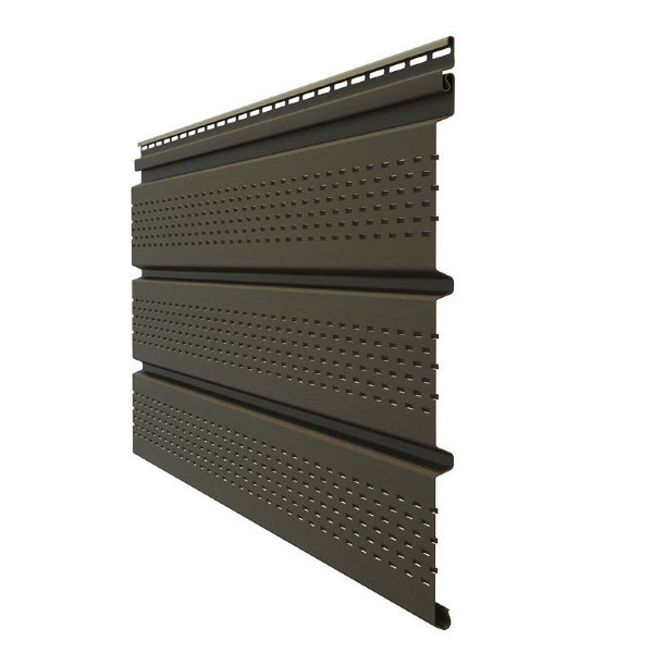 Софит перфорированный коричневый купить в Стерлитамаке