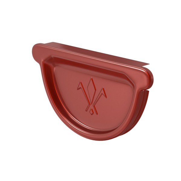 Водосток Aquasistem, система 150x100 - Заглушка универсальная с резиновым уплотнителем RR 29 Бургундский купить в Стерлитамаке