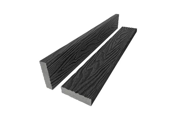 Брус лавочный 3D-тиснение 20х80 Графит купить в Стерлитамаке