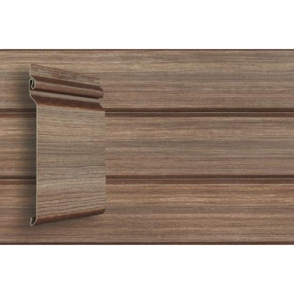 Виниловый сайдинг Grand Line Natural-Брус Tundra - Кедр купить в Стерлитамаке