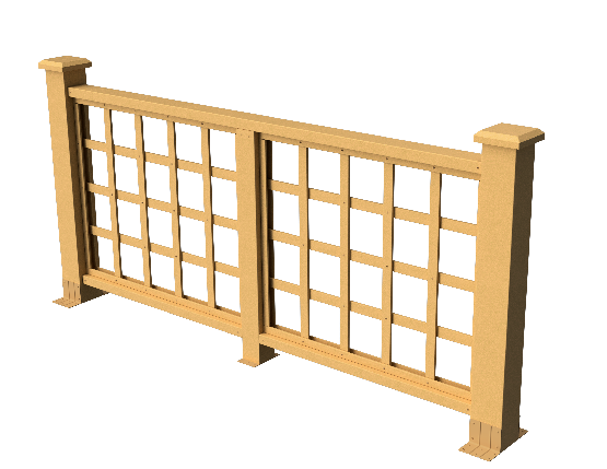 Ограждения декоративное ДПК GRINDERDECO Дувр песчаник купить в Стерлитамаке