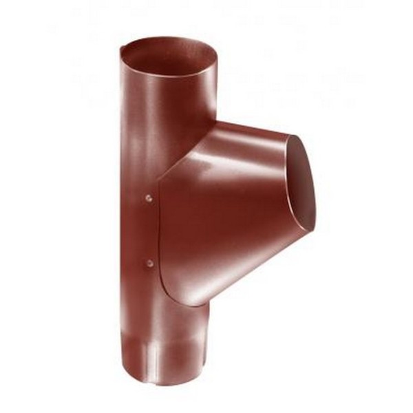 Водосток Grand Line 125x90 – Тройник RAL 8004 купить в Стерлитамаке