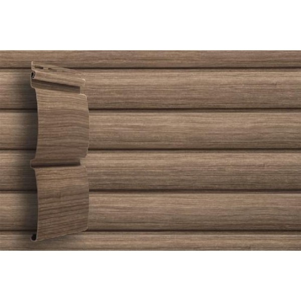 Виниловый сайдинг Grand Line Tundra Блок-хаус - Кедр купить в Стерлитамаке