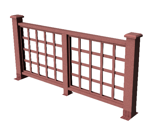 Ограждения декоративное ДПК GRINDERDECO Дувр мербау купить в Стерлитамаке