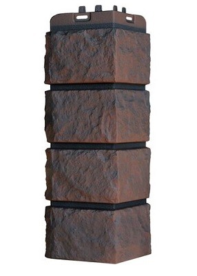 Угол наружный Grand Line Колотый Камень Трюфель, Шов чёрный купить в Стерлитамаке