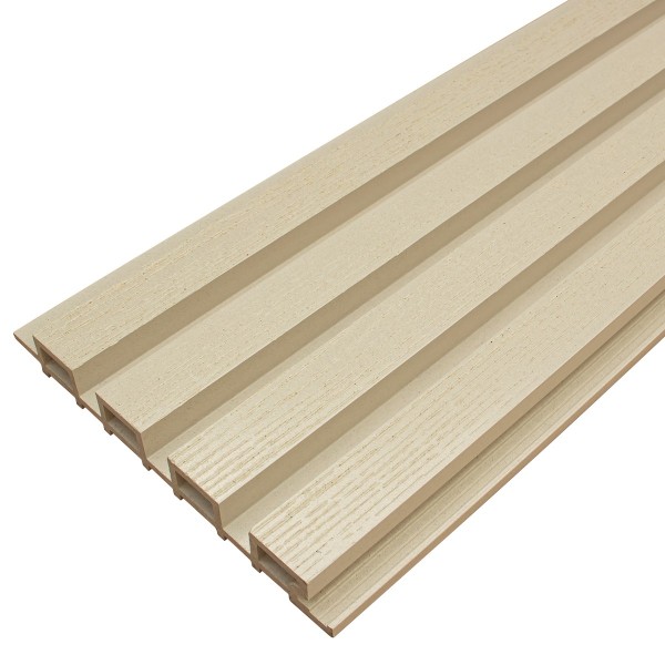 Фасадная доска из ДПК Faynag Wood Рейка Слоновая кость купить в Стерлитамаке