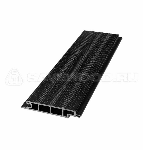 Террасная доска из ДПК SW Padus радиальный распил «SaveWood» чёрный купить в Стерлитамаке