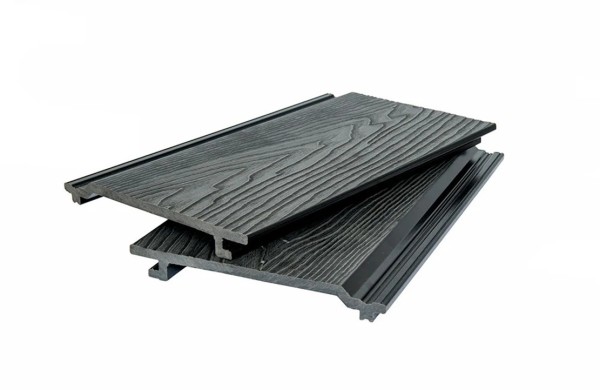 Фасадная доска 3D WOOD BRUSHING, чёрный купить в Стерлитамаке