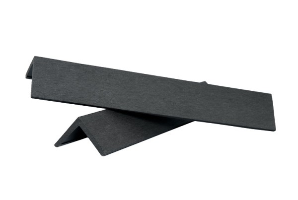 Уголок ДПК завершающий шлифованный SINGARAJA чёрный купить в Стерлитамаке