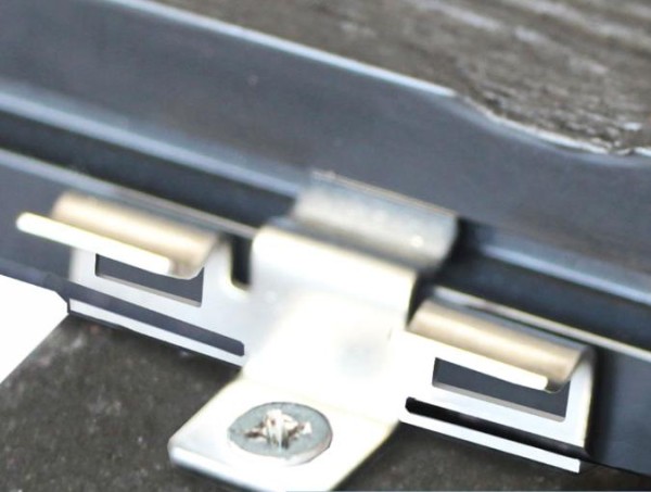 Кляймер промежуточный KRONEX № 7 для каркаса из металлопрофиля и лаги ДПК (упак100 шт) купить в Стерлитамаке