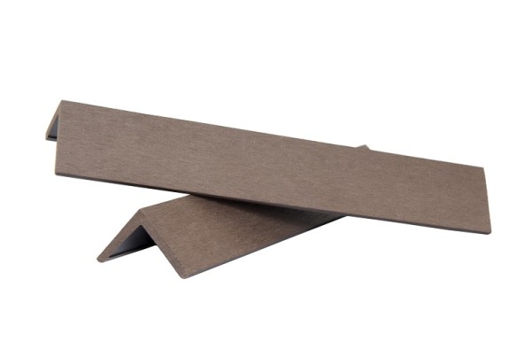 Уголок ДПК завершающий шлифованный SINGARAJA коричневый купить в Стерлитамаке