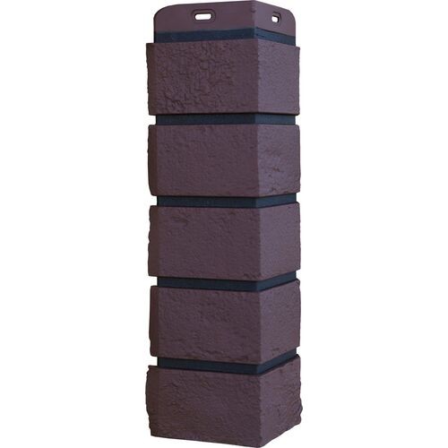 Угол Grand Line состаренный кирпич Элит каштан, ШОВ чёрный купить в Стерлитамаке