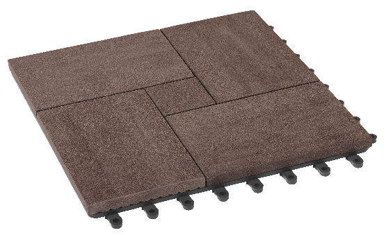 Модульный паркет ДПК GRINDERDECO Люкс 7 Шоколад купить в Стерлитамаке