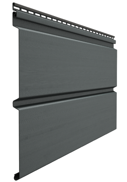 Виниловый сайдинг docke (дёке) - профиль D6S графит купить в Стерлитамаке