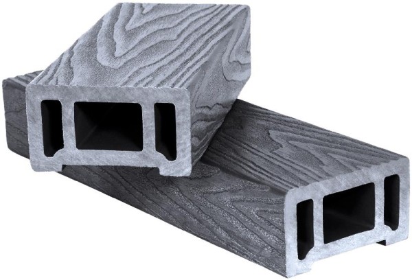 Поручень Polivan SINGARAJA 3D фактура дерева, серый купить в Стерлитамаке