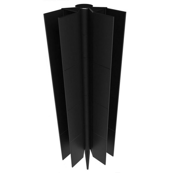 Угловой (стыковочный) шарнир для грядкок ДПК 300мм чёрный купить в Стерлитамаке