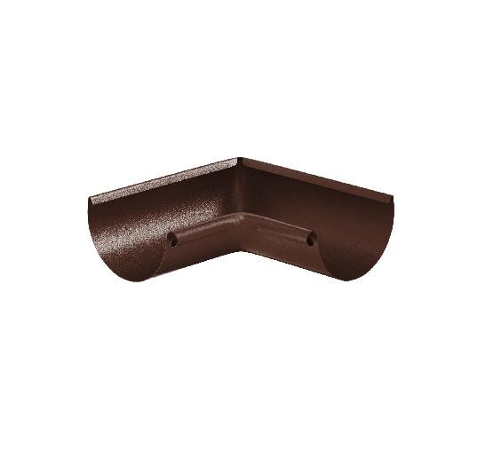 Водосток Aquasistem, Система 125x90 - Угол желоба, внутренний 90° RAL 8017 Коричневый matt купить в Стерлитамаке