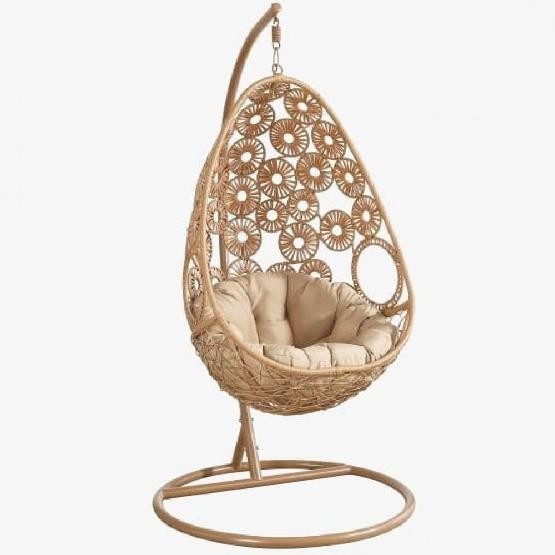 Кресло Подвесное из искусственного ротанга AFM-209A Beige купить в Стерлитамаке