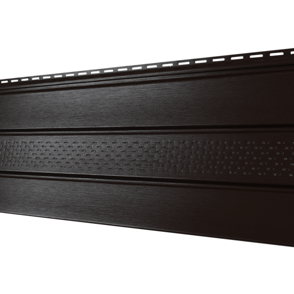 Софит Ю-Пласт PRO Классический перфорация по центру, коричневый купить в Стерлитамаке