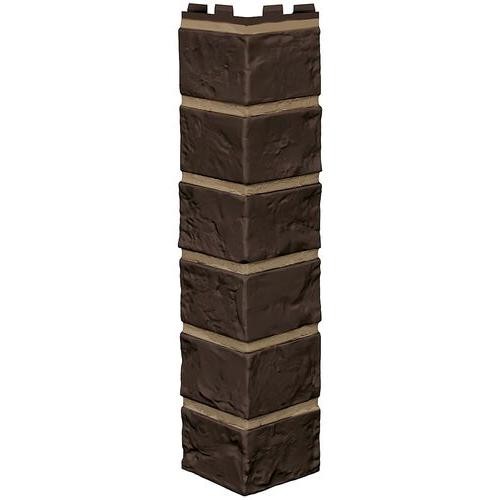 Угол наружный ТЕХНОНИКОЛЬ Оптима Кирпич Тёмно-коричневый купить в Стерлитамаке