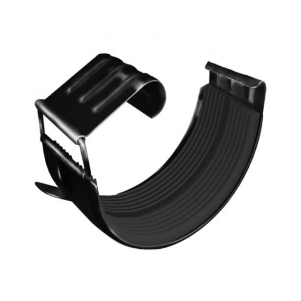 Водосток Grand Line 125x90 – Соединитель желоба RAL 9005 купить в Стерлитамаке