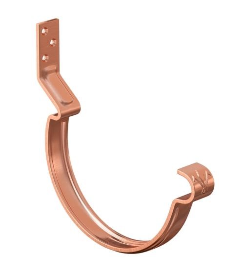 Водосток Aquasistem, система 150/100 - Крюк крепления короткий медный купить в Стерлитамаке