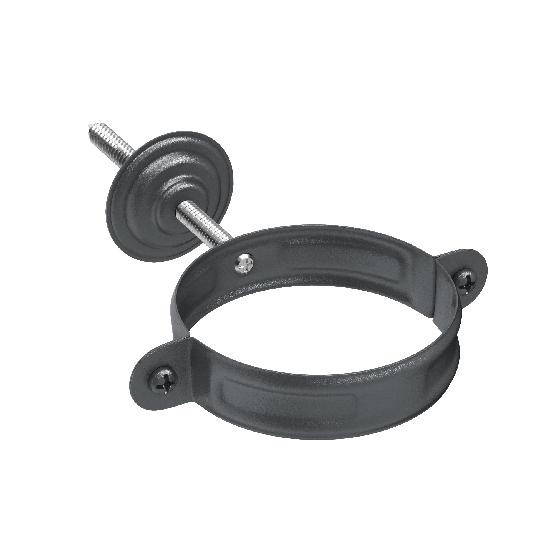 Водосток Aquasistem, Система 150/100 - Комплект крепления трубы RR 23 Маренго matt купить в Стерлитамаке