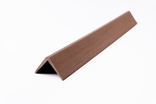 Угол торцевой Ecodecking Практик 50х50х3000 Шоколад купить в Стерлитамаке
