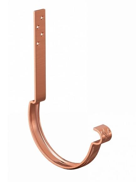 Водосток Aquasistem, система 125x90 - Крюк крепления длинный медный d125мм купить в Стерлитамаке