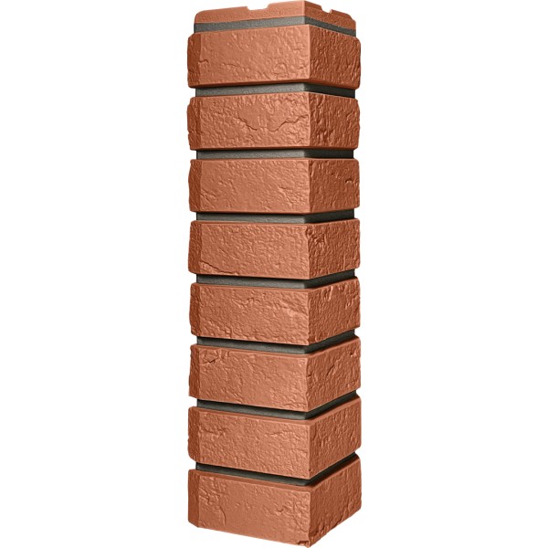 Угол наружный ДАЧНЫЙ Серия Баварский кирпич Терракотовый купить в Стерлитамаке