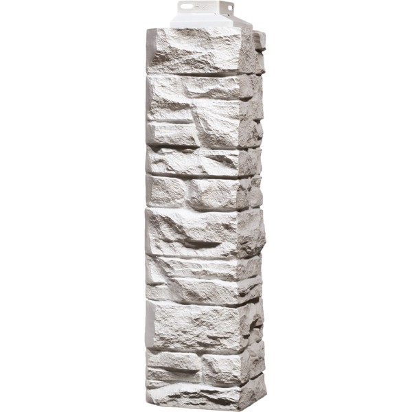 Угол наружный FineBer, Скала, Мелованный белый купить в Стерлитамаке