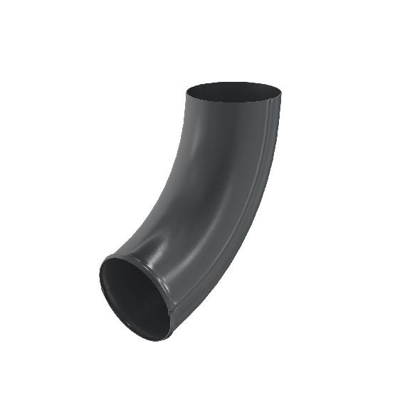 Водосток Aquasistem, система 150/100 - Отвод трубы RAL 7024 Тёмно-серый купить в Стерлитамаке