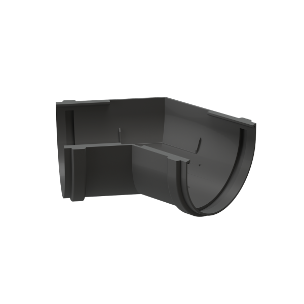 Угол желоба 135˚ Docke Premium Графит купить в Стерлитамаке