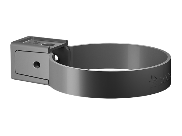 Хомут универсальный для водосточной трубы Docke Premium Графит купить в Стерлитамаке