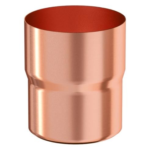 Водосток Aquasistem, система 125x90 - Соединитель трубы медный купить в Стерлитамаке