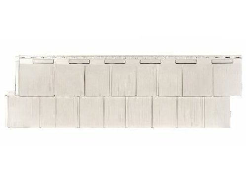 Фасадная панель T-Сайдинг-Щепа пихта ЭКО-1 Белый купить в Стерлитамаке