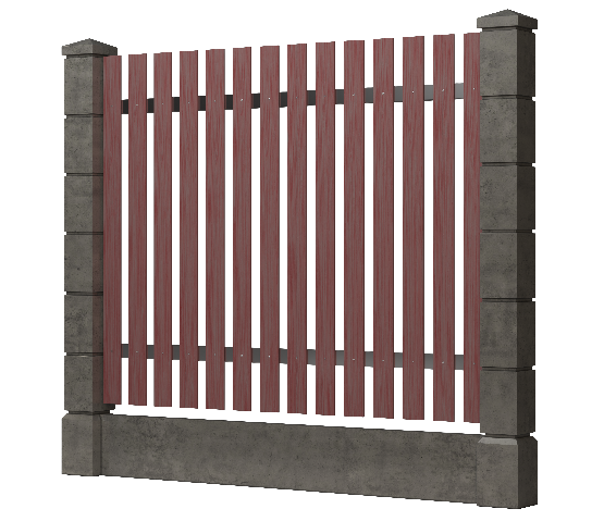 Заборная доска GRINDERDECO, ДПК, шлифованная Мербау купить в Стерлитамаке