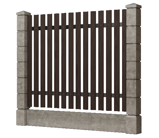 Заборная доска GRINDERDECO, ДПК, шлифованная Венге купить в Стерлитамаке