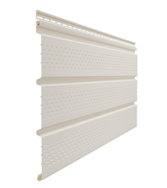 Софит Docke T4 с полной перфорацией Пломбир  купить в Стерлитамаке