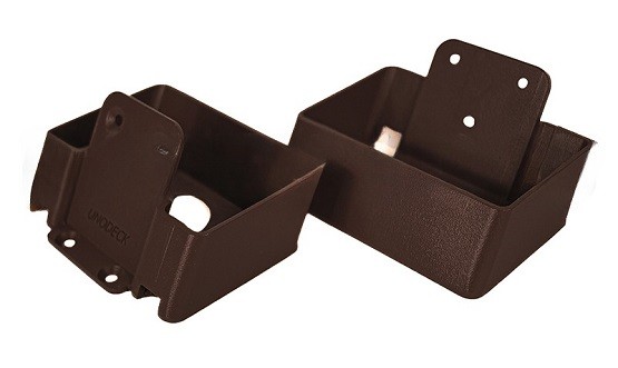 Крепления перил наклонное из алюминия GardenParkett Венге купить в Стерлитамаке